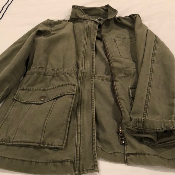 BP Olive Utility Cargo Jacket - Picture 5 of 6